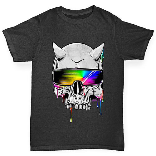 Neon Shades Skull Boy's T-Shirt