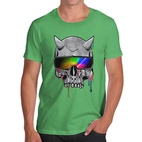 Neon Shades Skull Men's T-Shirt