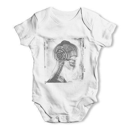 X-Ray Headphones Baby Unisex Baby Grow Bodysuit