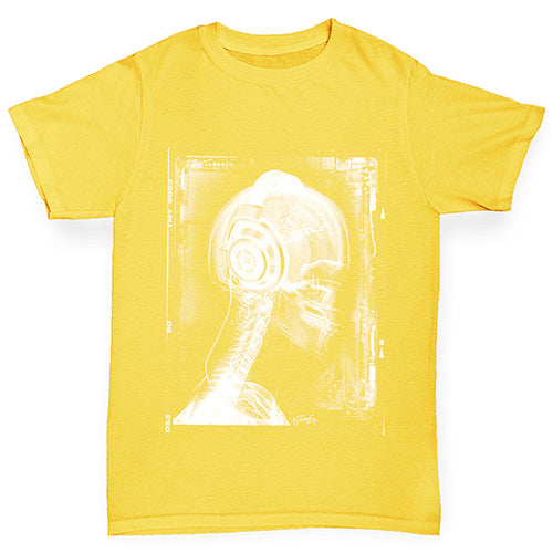 X-Ray Headphones Girl's T-Shirt 