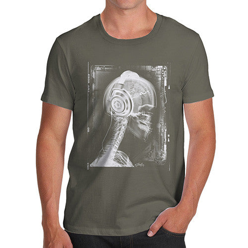 X-Ray Headphones Men's T-Shirt