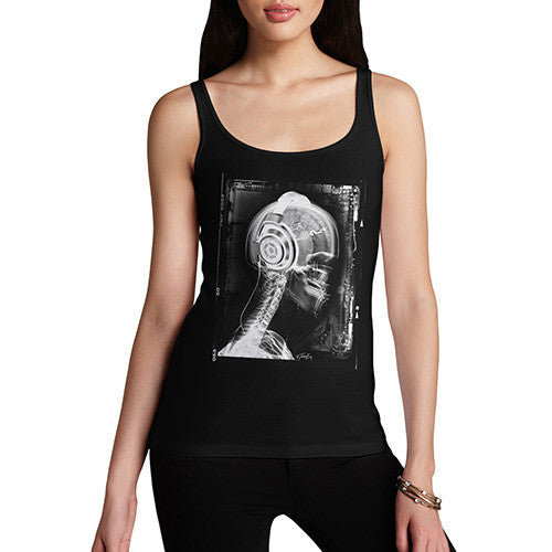 X-Ray Headphones Women's Tank Top