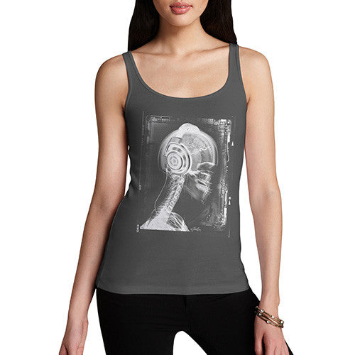 X-Ray Headphones Women's Tank Top