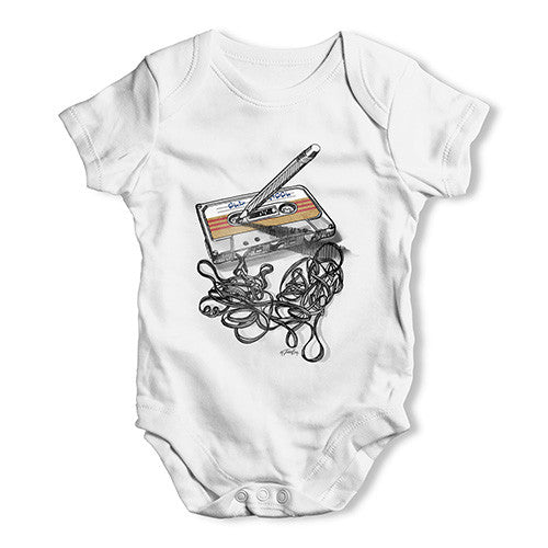 Old School Music Baby Unisex Baby Grow Bodysuit