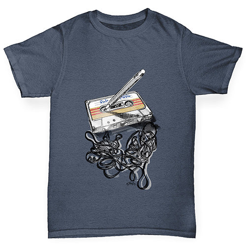 Old School Music Boy's T-Shirt