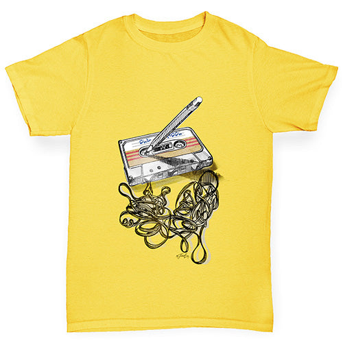 Old School Music Boy's T-Shirt