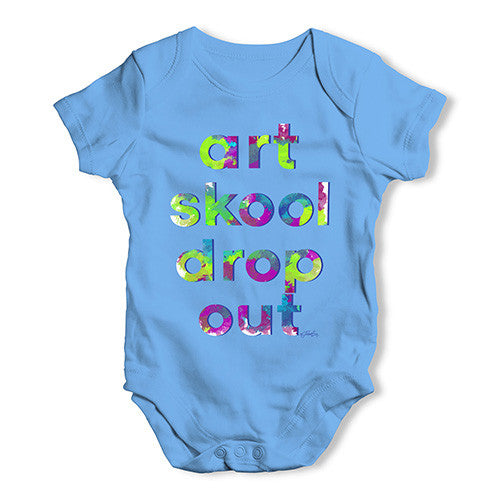 Art Skool Drop Out Baby Unisex Baby Grow Bodysuit