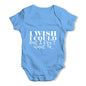 I Wish I Could Baby Unisex Baby Grow Bodysuit