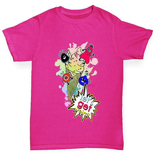 Let's Get Weird Girl's T-Shirt 