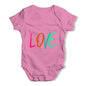 L-O-V-E Baby Unisex Baby Grow Bodysuit