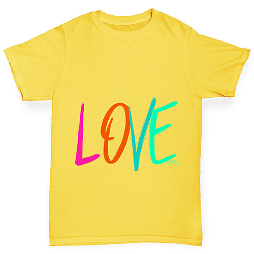 L-O-V-E Boy's T-Shirt