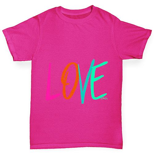 L-O-V-E Girl's T-Shirt 