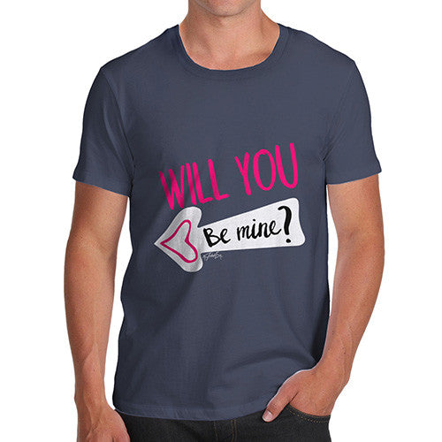 Will You Be Mine? Men's T-Shirt