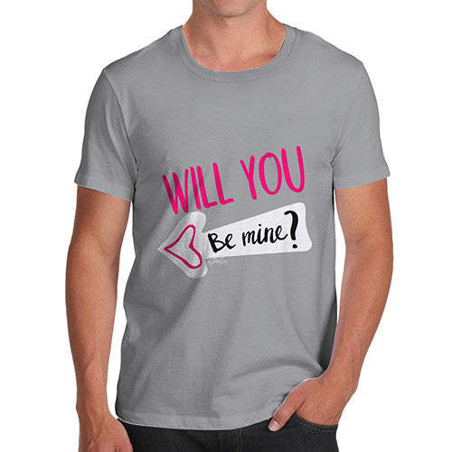 Will You Be Mine? Men's T-Shirt