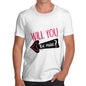 Will You Be Mine? Men's T-Shirt