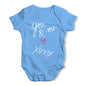 You & Me XOXO Baby Unisex Baby Grow Bodysuit