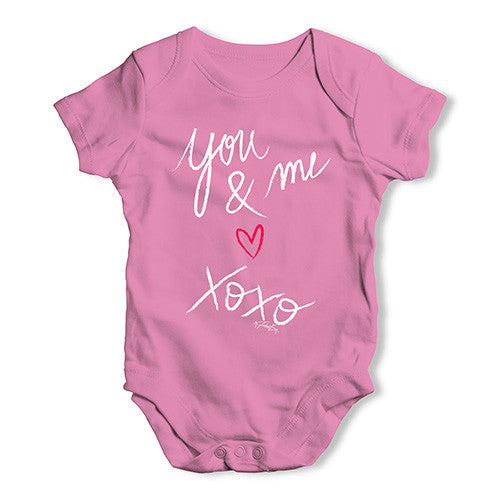 You & Me XOXO Baby Unisex Baby Grow Bodysuit