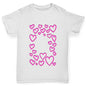 I Love You Neon Hearts Boy's T-Shirt