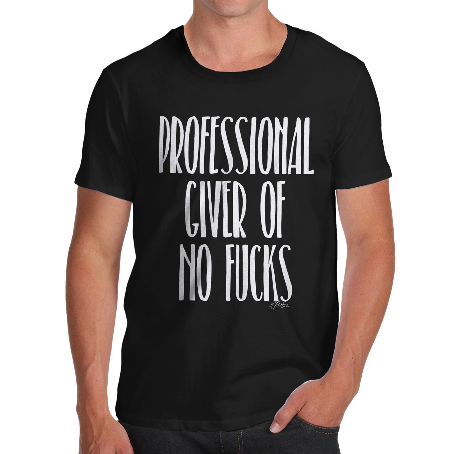 Professional Giver Of No F-cks Men's  T-Shirt