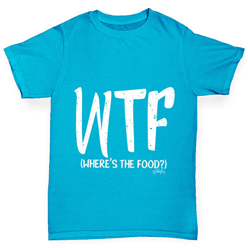 WTF Where's The Food Girl's T-Shirt 