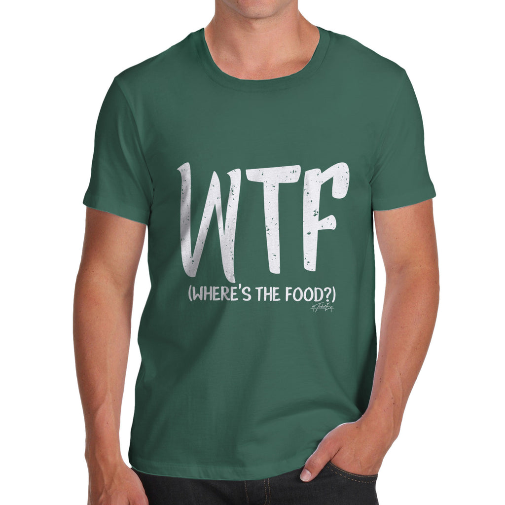 WTF Where's The Food Men's  T-Shirt