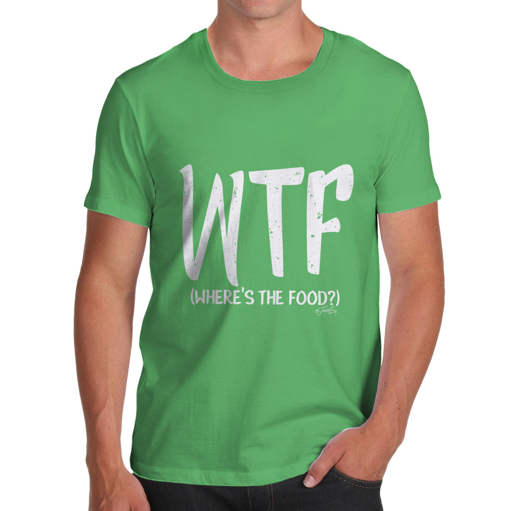 WTF Where's The Food Men's  T-Shirt