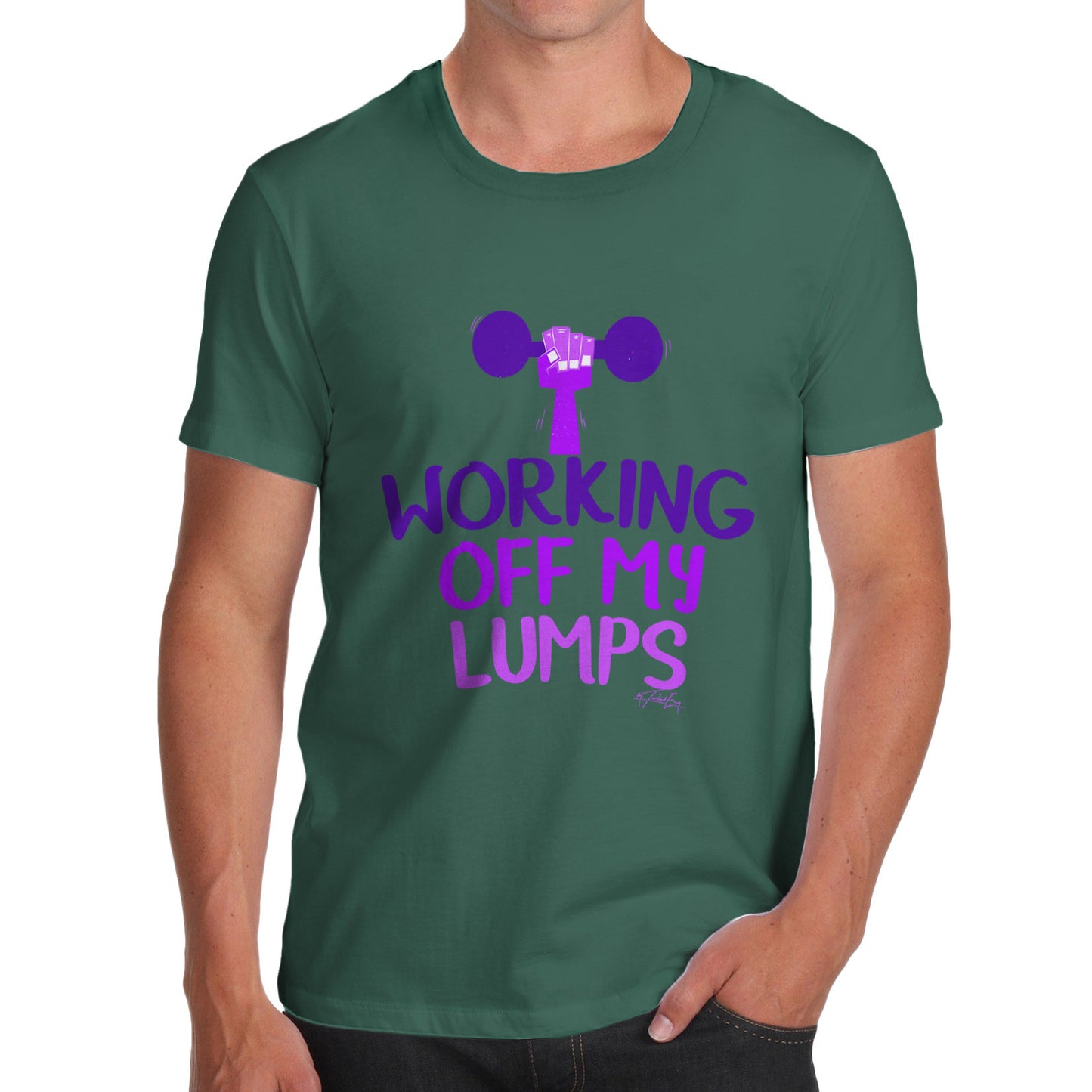 Working Off My Lumps Men's  T-Shirt