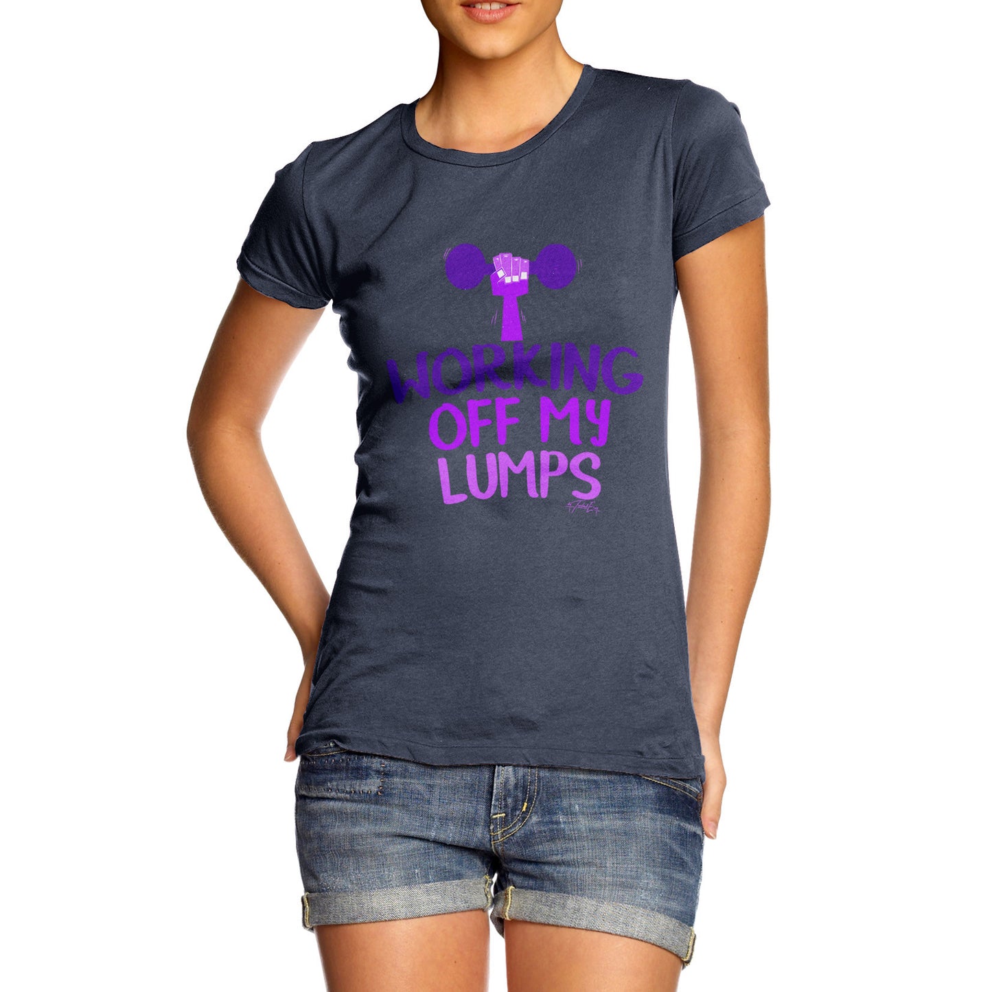 Working Off My Lumps Women's  T-Shirt 