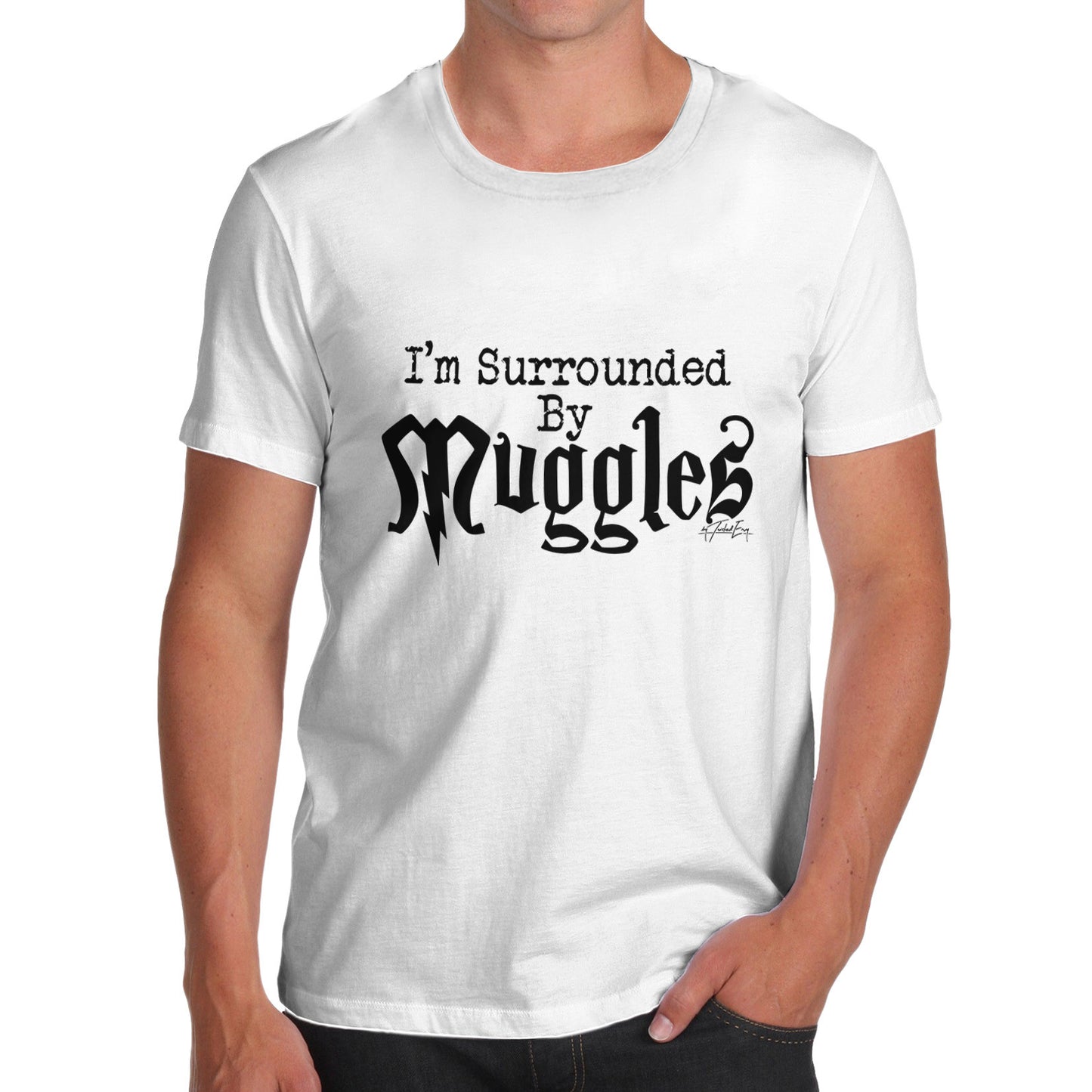 I'm Surrounded By Muggles Men's  T-Shirt