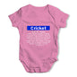 Cricket Definition Baby Unisex Baby Grow Bodysuit