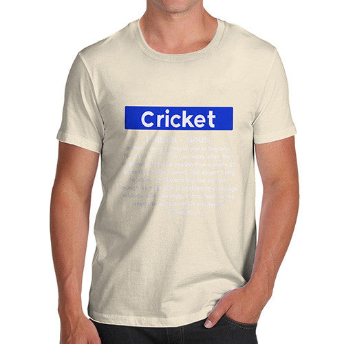 Cricket Definition Men's T-Shirt