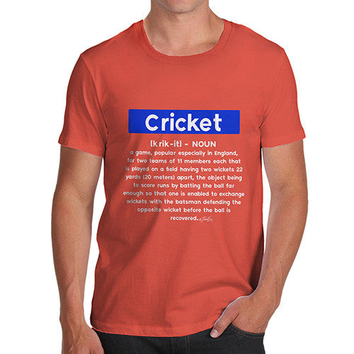 Cricket Definition Men's T-Shirt