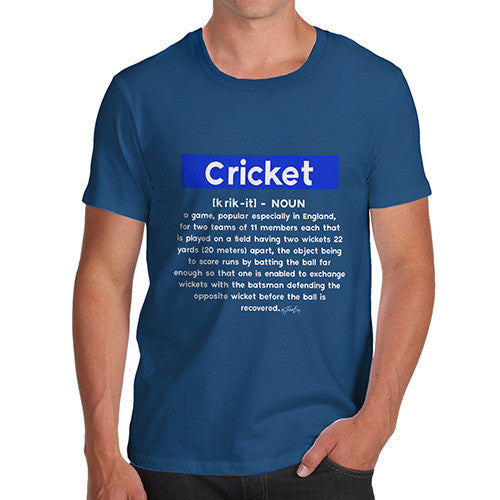 Cricket Definition Men's T-Shirt