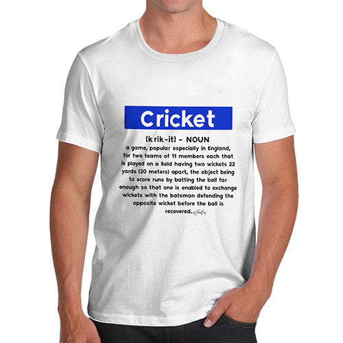 Cricket Definition Men's T-Shirt