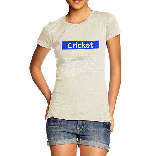 Cricket Definition Women's T-Shirt 