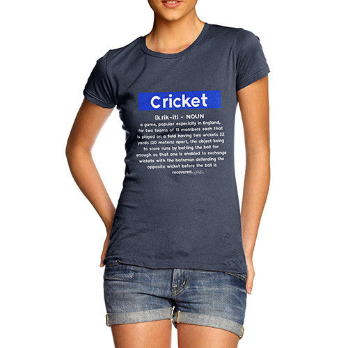 Cricket Definition Women's T-Shirt 