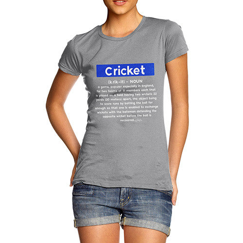 Cricket Definition Women's T-Shirt 