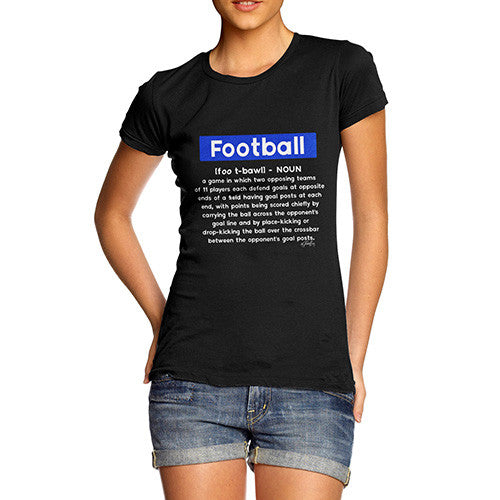 Football Definition Women's T-Shirt 