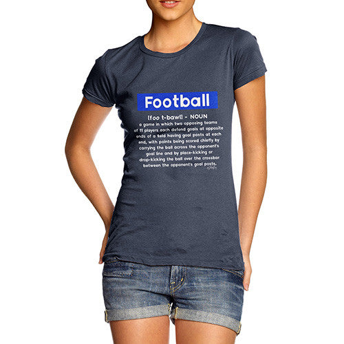 Football Definition Women's T-Shirt 