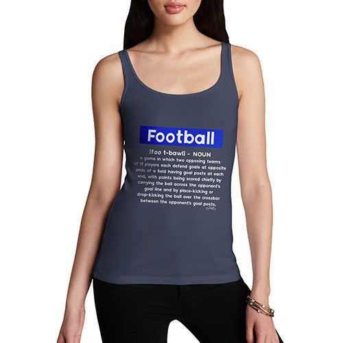 Football Definition Women's Tank Top