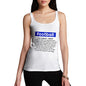 Football Definition Women's Tank Top