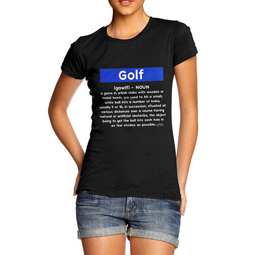 Golf Definition Women's T-Shirt 