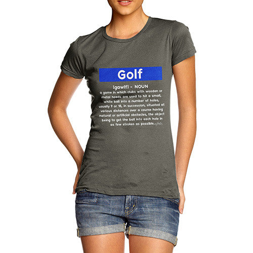 Golf Definition Women's T-Shirt 