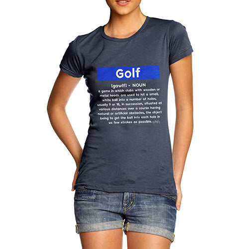 Golf Definition Women's T-Shirt 