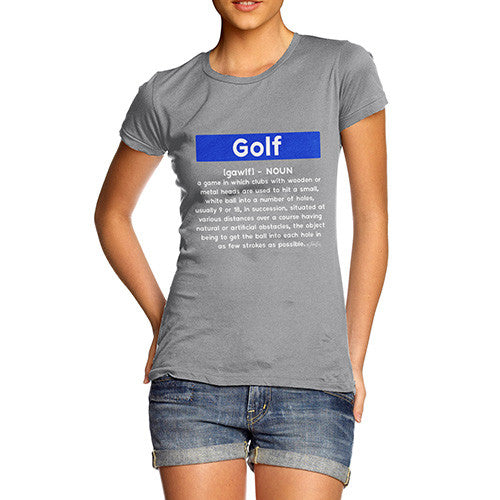 Golf Definition Women's T-Shirt 