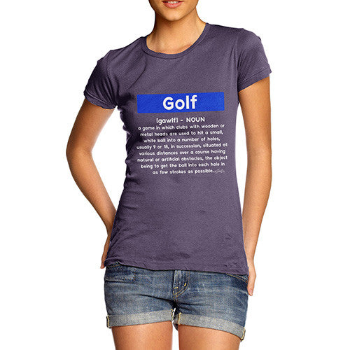 Golf Definition Women's T-Shirt 