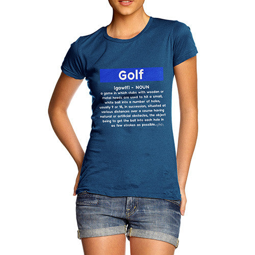 Golf Definition Women's T-Shirt 