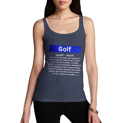 Golf Definition Women's Tank Top