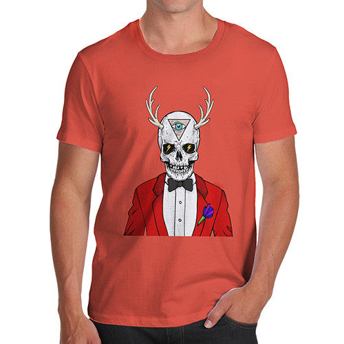 Illuminati Skull Man Men's T-Shirt