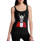 Illuminati Skull Man Women's Tank Top